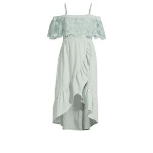 NWT Off the Shoulder Ruffle Dress, Size: S (3-5)